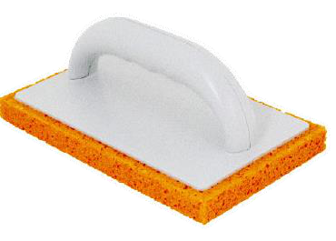 Taloche en caoutchouc orange 140 × 280 × 19 — référence 135